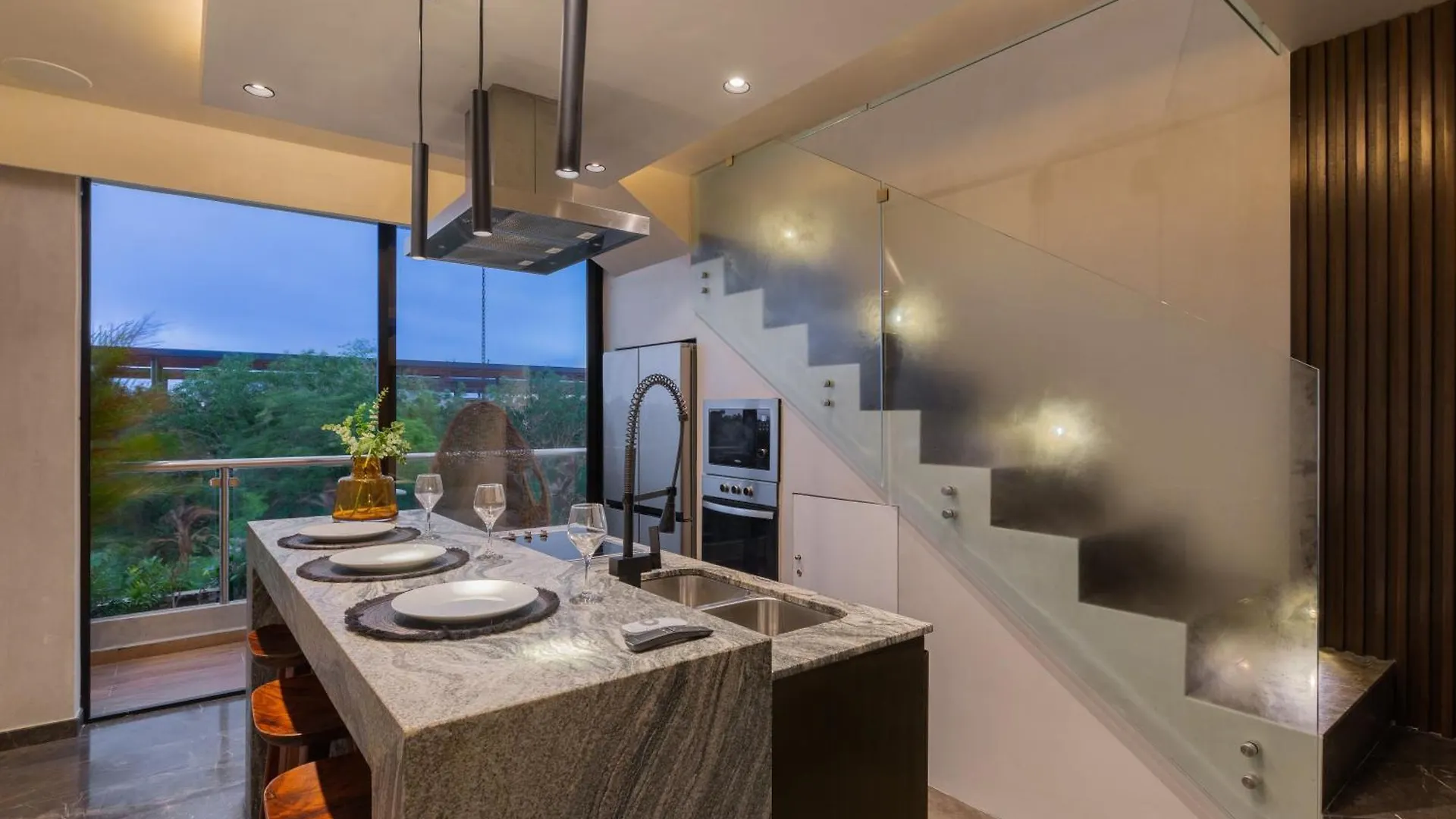トゥルムAmazing Penthouse W Private Pool Aldea Zamaアパートメント アパート