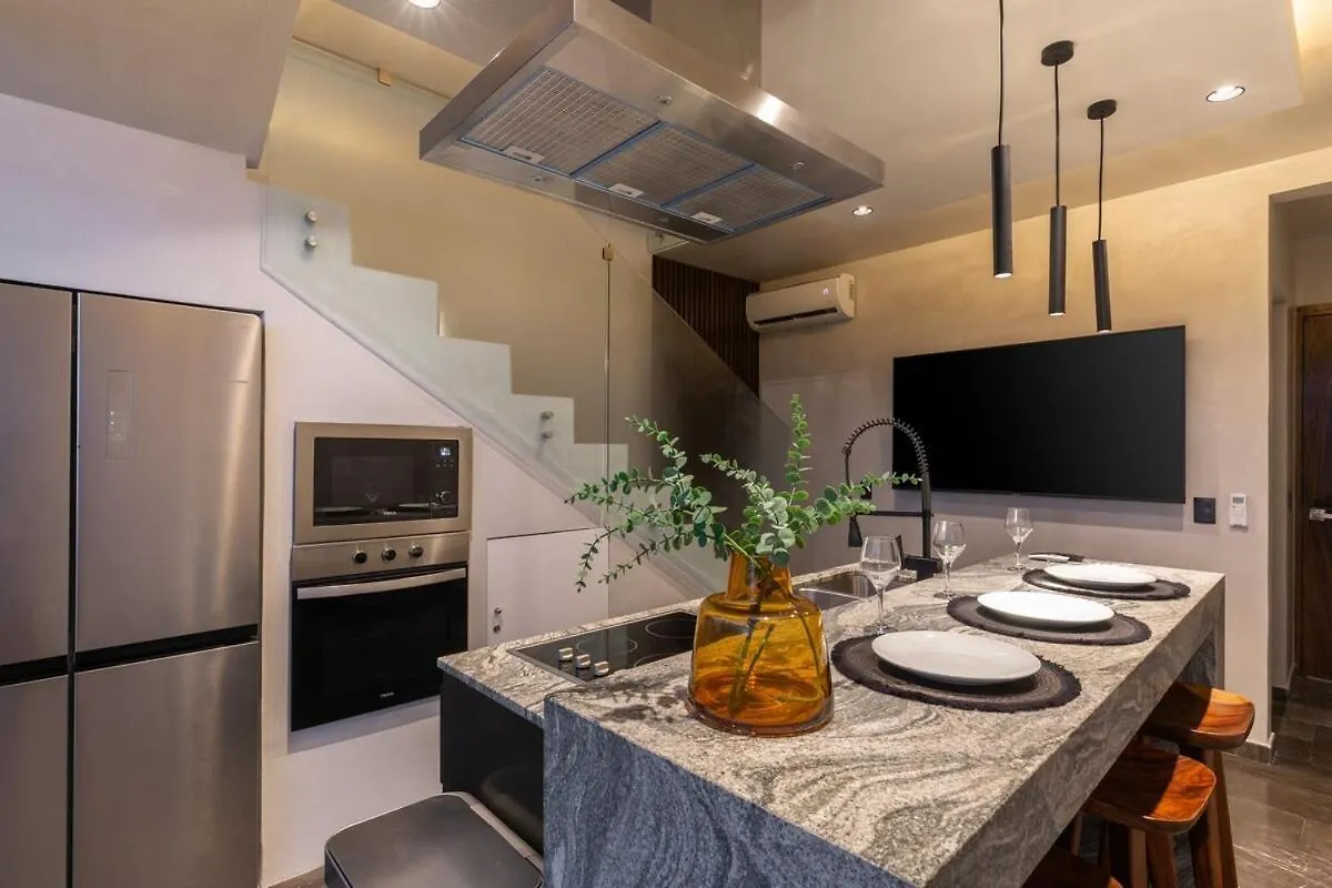 トゥルムAmazing Penthouse W Private Pool Aldea Zamaアパートメント メキシコ