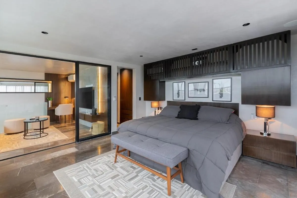 トゥルムAmazing Penthouse W Private Pool Aldea Zamaアパートメント